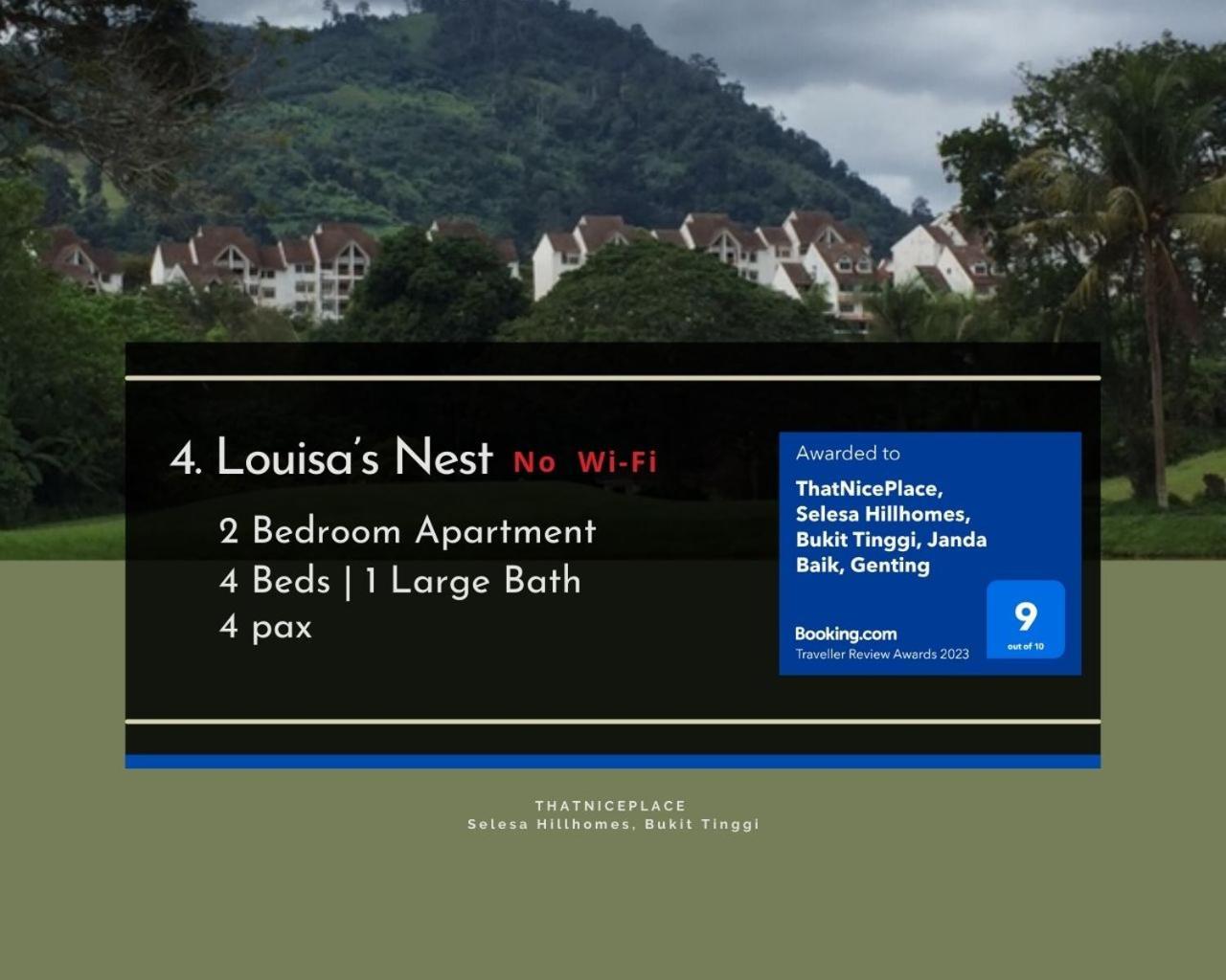 Thatniceplace, Selesa Hillhomes, Bukit Tinggi, Janda Baik, Genting Бентонг Номер фото